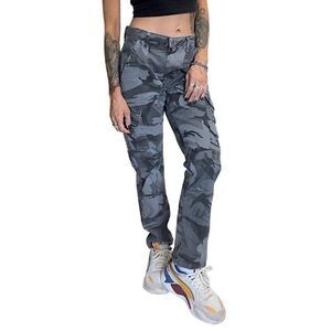 Vintage Y2K Wrangler camo cargo mid rise regular taper pants size 29